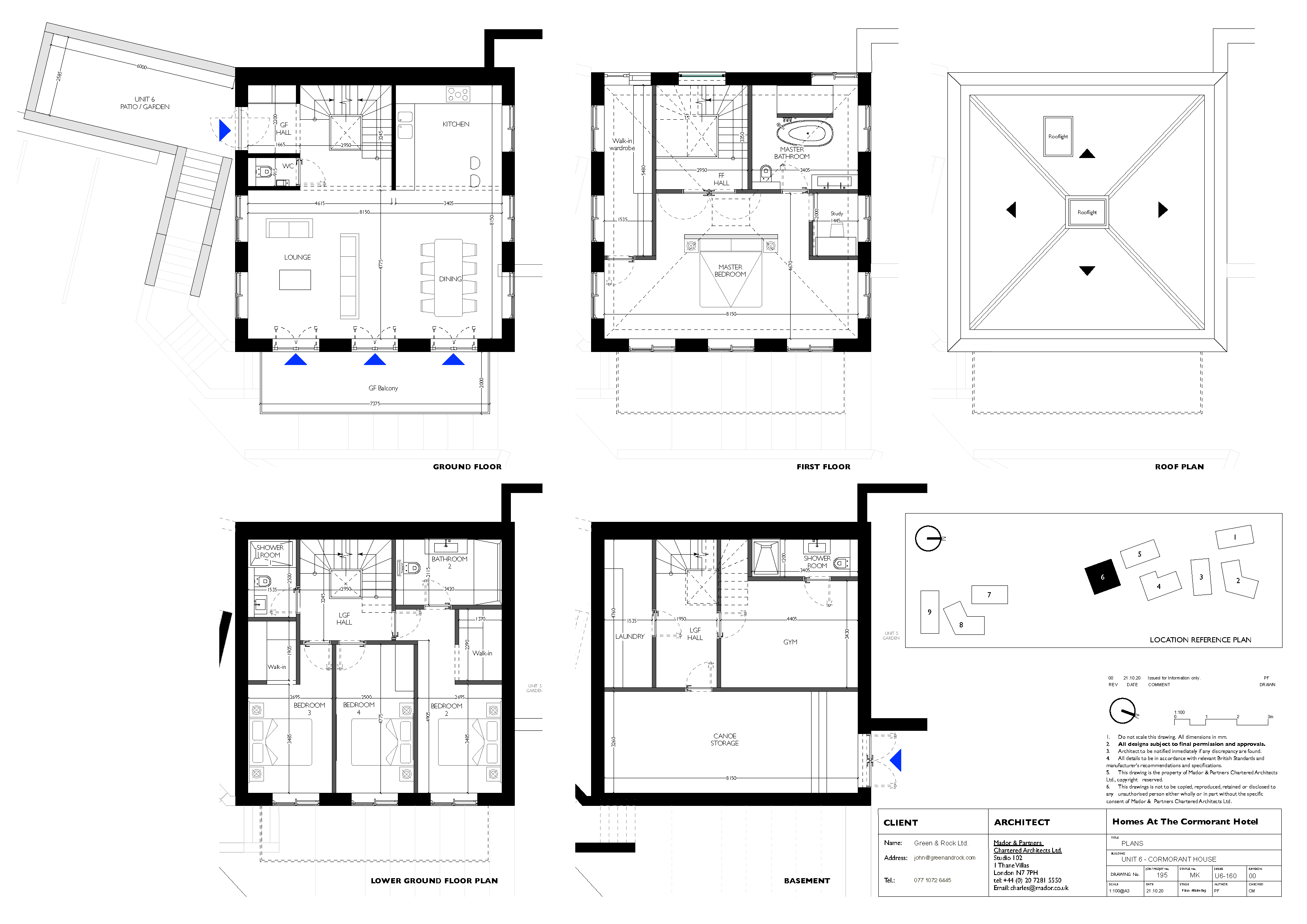 Cormorant House Green and Rock